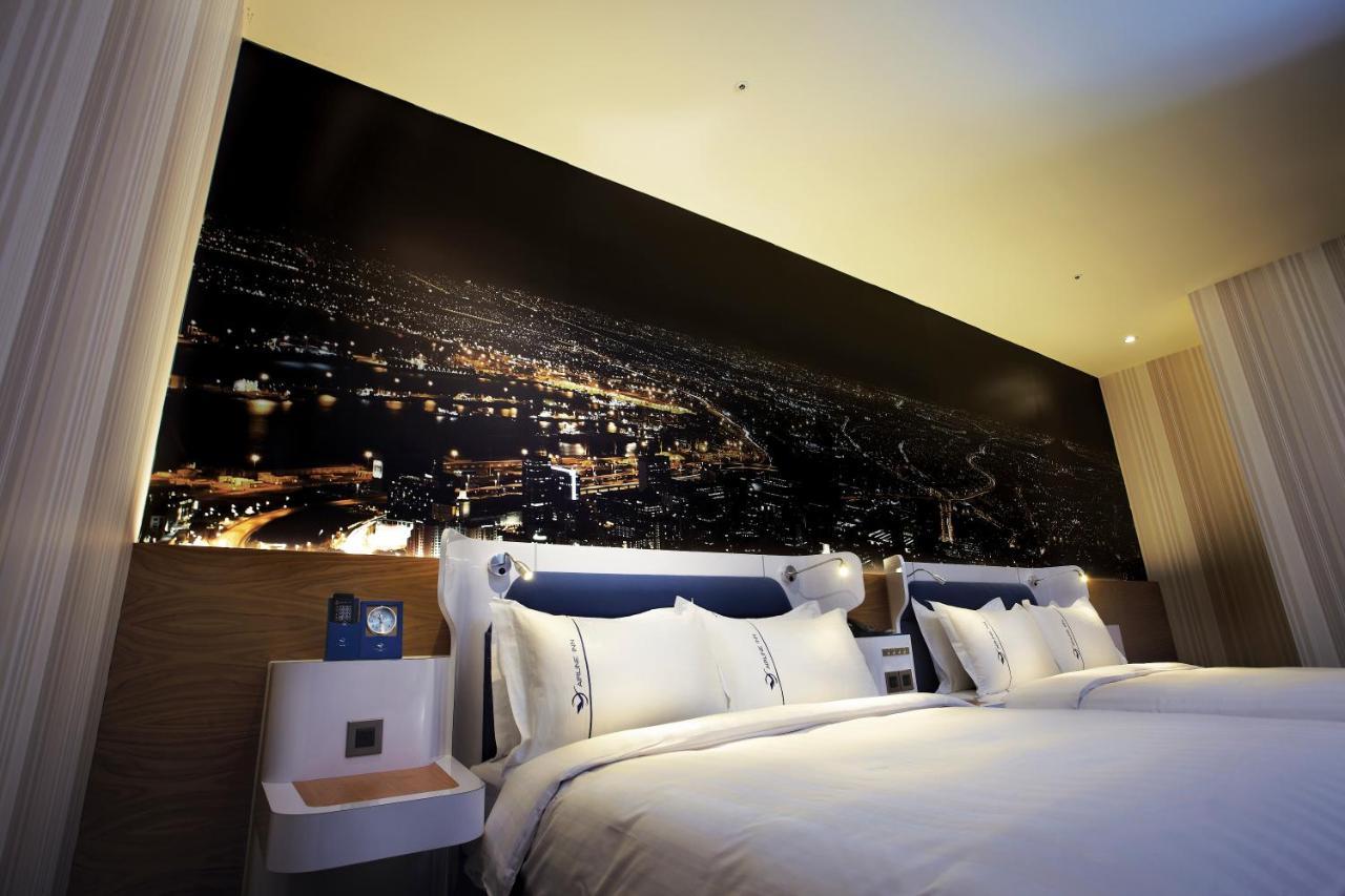 Airline Inn Green Park Way Taichung Buitenkant foto