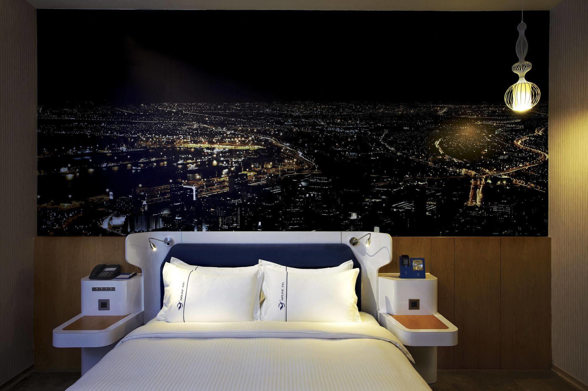 Airline Inn Green Park Way Taichung Buitenkant foto